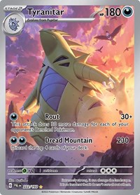 SV Paldea Evolved: 222/193 - Tyranitar (IR)