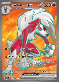 SV Paldea Evolved: 241/193 - Lycanroc ex (UR)