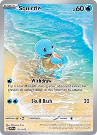 SV 151: 170/165 - Squirtle (IR)