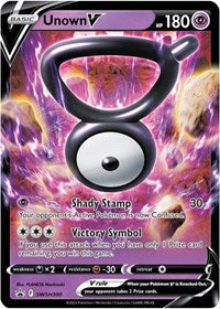 SWSH300 - Unown V  SWSH