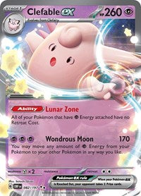 SV Obsidian Flames: 082/197 - Clefable ex (DR)