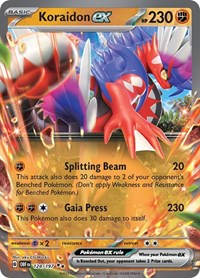 SV Obsidian Flames: 124/197 - Koraidon ex (DR)