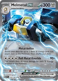 SV Obsidian Flames: 153/197 - Melmetal ex (DR)