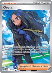 SV Obsidian Flames: 218/197 - Geeta (UR)