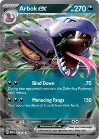 SV 151: 024/165 - Arbok ex (DR)