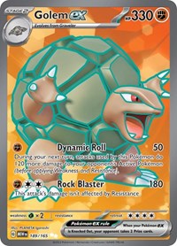 SV 151: 189/165 - Golem ex (UR)