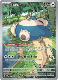 SVP 051 - Snorlax   (Pokemon Center Exclusive)