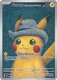 SVP 085 - Pikachu with Grey Felt Hat