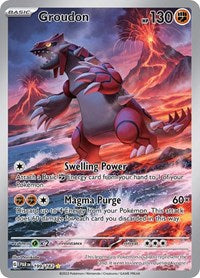 SV Paradox Rift: 199/182 - Groudon (IR)