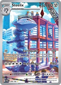 SV Paradox Rift: 208/182 - Steelix (IR)
