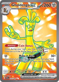 SV Paradox Rift: 231/182 - Gholdengo ex (UR)
