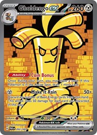 SV Paradox Rift: 252/182 - Gholdengo ex (SIR)