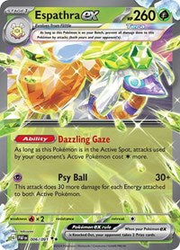 SV Paldean Fates: 006/091 - Espathra ex (DR)