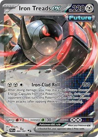 SV Paldean Fates: 066/091 - Iron Treads ex (DR)
