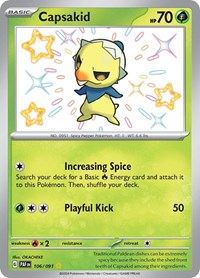 SV Paldean Fates: 106/091 - Capsakid (SYR)