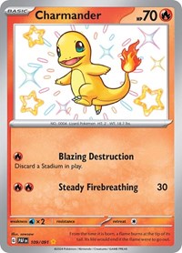 SV Paldean Fates: 109/091 - Charmander (SYR)