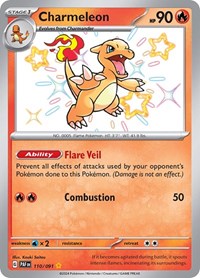 SV Paldean Fates: 110/091 - Charmeleon (SYR)