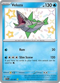 SV Paldean Fates: 125/091 - Veluza (SYR)