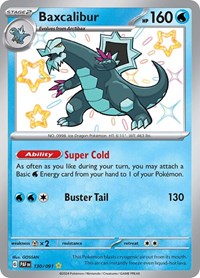 SV Paldean Fates: 130/091 - Baxcalibur (SYR)