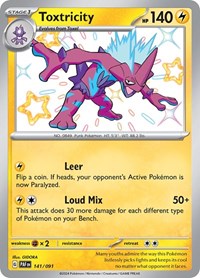 SV Paldean Fates: 141/091 - Toxtricity (SYR)