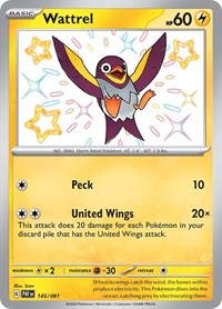 SV Paldean Fates: 145/091 - Wattrel (SYR)