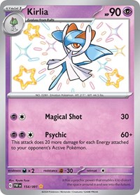 SV Paldean Fates: 154/091 - Kirlia (SYR)
