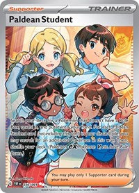 SV Paldean Fates: 230/091 - Paldean Student (UR)
