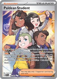 SV Paldean Fates: 231/091 - Paldean Student (UR)