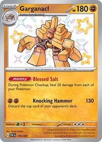 SV Paldean Fates: 178/091 - Garganacl (SYR)