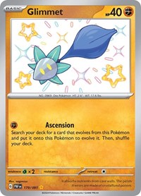 SV Paldean Fates: 179/091 - Glimmet (SYR)