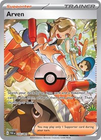 SV Paldean Fates: 235/091 - Arven (SIR)