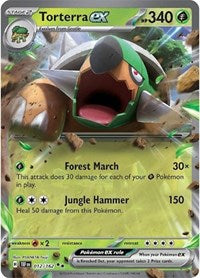 SV Temporal Forces: 012/162 - Torterra ex (DR)