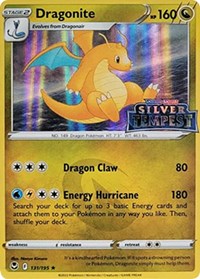 SWSH131/195 - Dragonite (Silver Tempest Stamped)