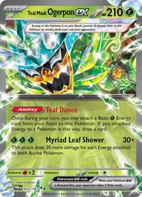 SV Twilight Masquerade: 025/167 - Teal Mask Ogerpon ex (DR)
