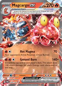 SV Twilight Masquerade: 029/167 - Magcargo ex (DR)
