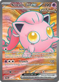 SV Twilight Masquerade: 197/167 - Scream Tail ex (UR)