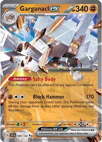 SV Stellar Crown: 089/142 - Garganacl ex (DR)