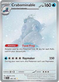 SV Stellar Crown: 149/142 - Crabominable (IR)