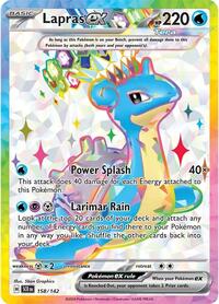 SV Stellar Crown: 158/142 - Lapras ex (UR)