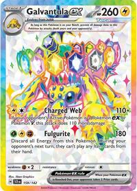 SV Stellar Crown: 159/142 - Galvantula ex (UR)