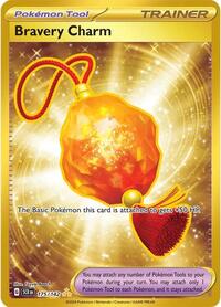 SV Stellar Crown: 175/142 - Bravery Charm (HR)
