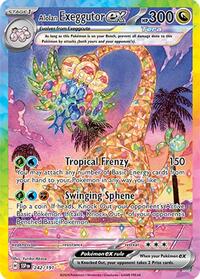 SV Surging Sparks: 242/191 - Alolan Exeggutor ex (SIR)