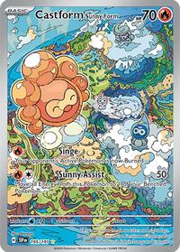 SV Surging Sparks: 195/191 - Castform Sunny Form (IR)