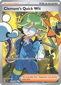 SV Surging Sparks: 229/191 - Clemont's Quick Wit (UR)