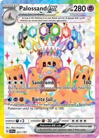 SV Surging Sparks: 221/191 - Palossand ex (UR)