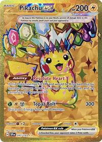 SV Surging Sparks: 247/191 - Pikachu ex (HR)