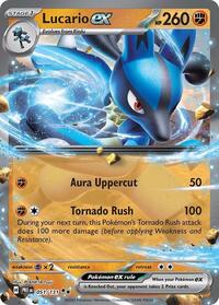 SV Prismatic Evolutions: 051/131 - Lucario ex (DR)