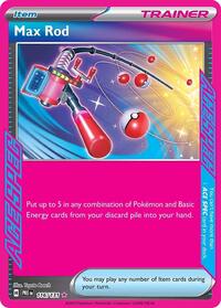 SV Prismatic Evolutions: 116/131 - Max Rod (ACE)
