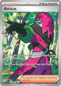SV Prismatic Evolutions: 133/131 - Atticus (UR)