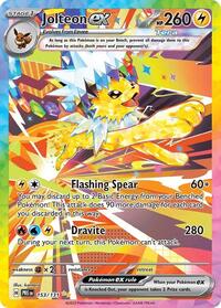 SV Prismatic Evolutions: 153/131 - Jolteon ex (SIR)